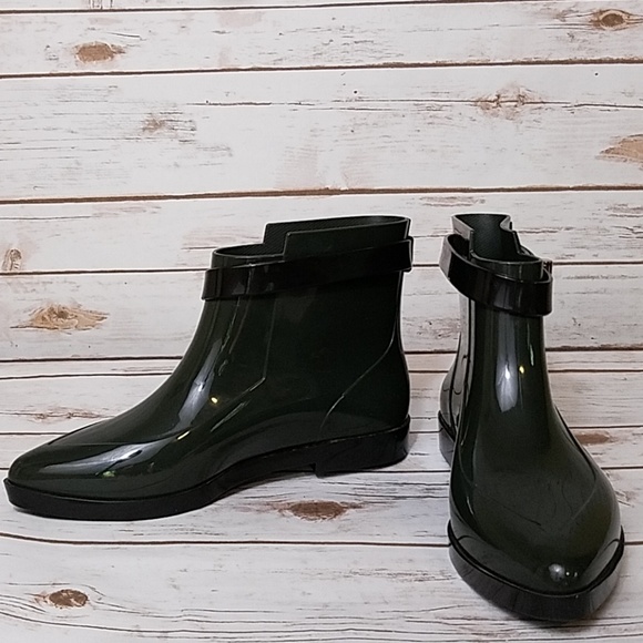 🚫SOLD Melissa + Jason Wu Rubber Ankle Boots - Picture 5 of 8